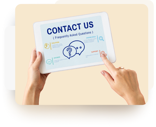 Contact illustration